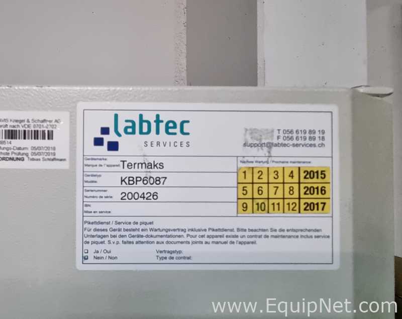 Incubadora Termaks KBP 6087