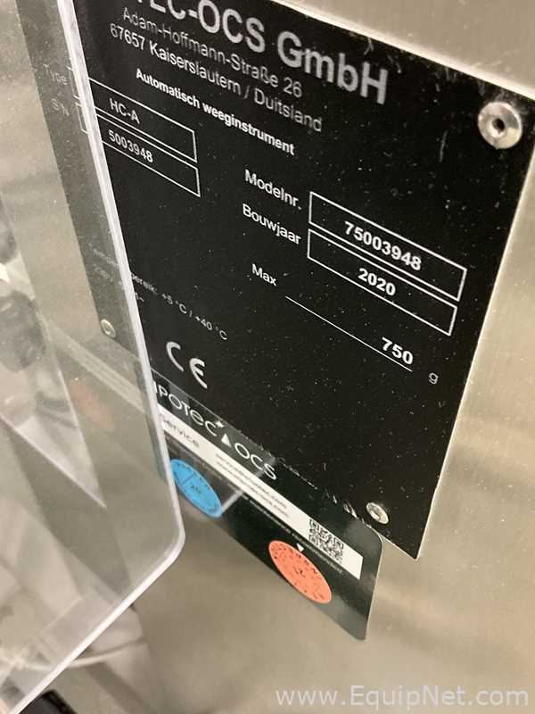 Línea de Verificador de Peso Wipotec-OCS HC-A