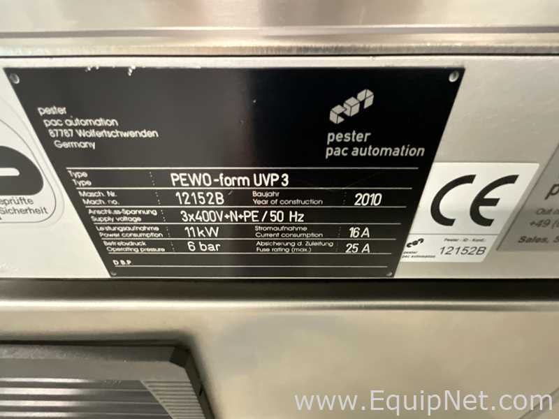 Linhas de Encaixotadora Pester Pac Automation PEWO-form UVP 3