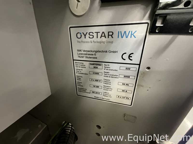 IWK Verpackungstechnik GmbH OYSTAR CARTOPAC SC6 Horizontal Cartoner - Cream Line 2