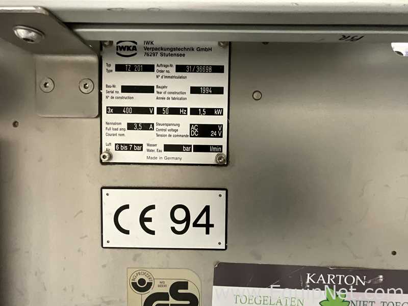 IWK Verpackungstechnik GmbH TFS 80-2 Tube Filling Machine in Laminar Air Flow RAB - Cream Line 2