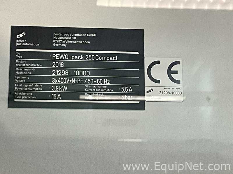 Linhas de Embaladora/Encelofanadora/Encartuchadeira Pester Pac Automation PEWO-pack 250 Compact