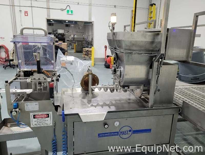 Mast Yeast Block Processing And Packaging Line With Cutter, Metal Detector, Tray Former And Wrapper