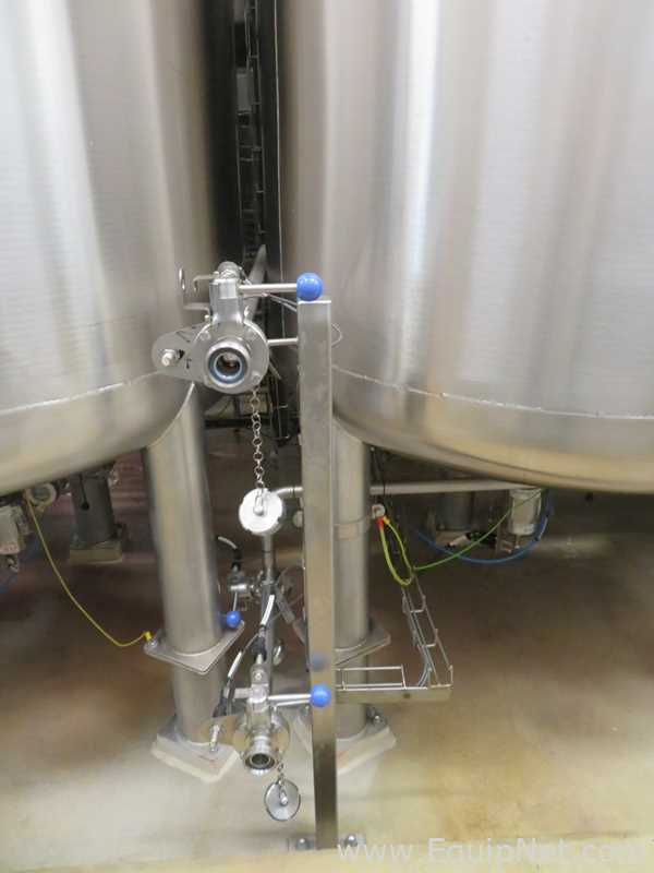 Fastpol 1800 Liter Stainless Steel Atex Rated Mixer With Top Mounted Agitator