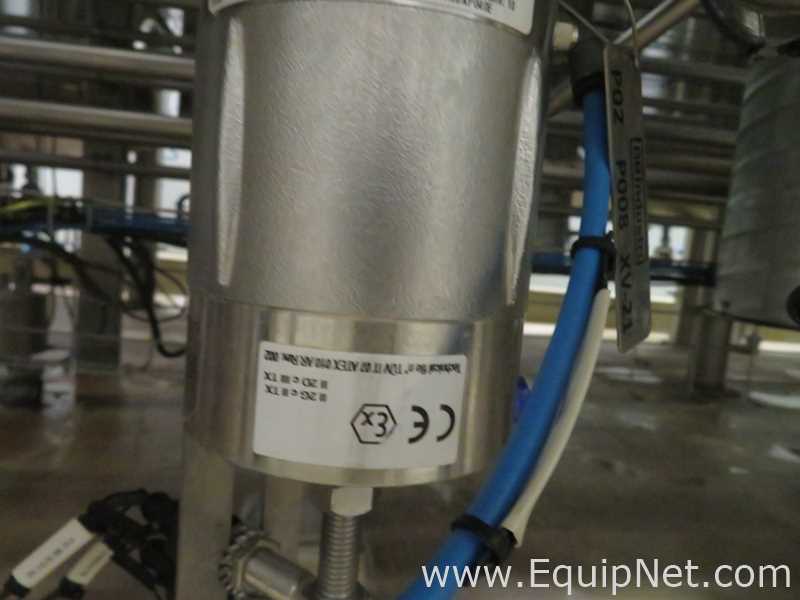 Fastpol 1800 Liter Stainless Steel Atex Rated Mixer With Top Mounted Agitator