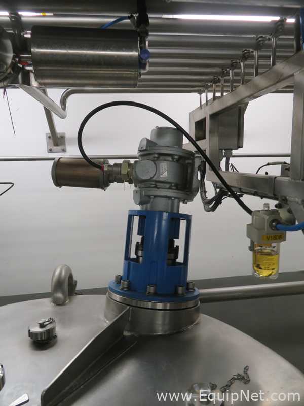Fastpol 1800 Liter Stainless Steel Atex Rated Mixer With Top Mounted Agitator