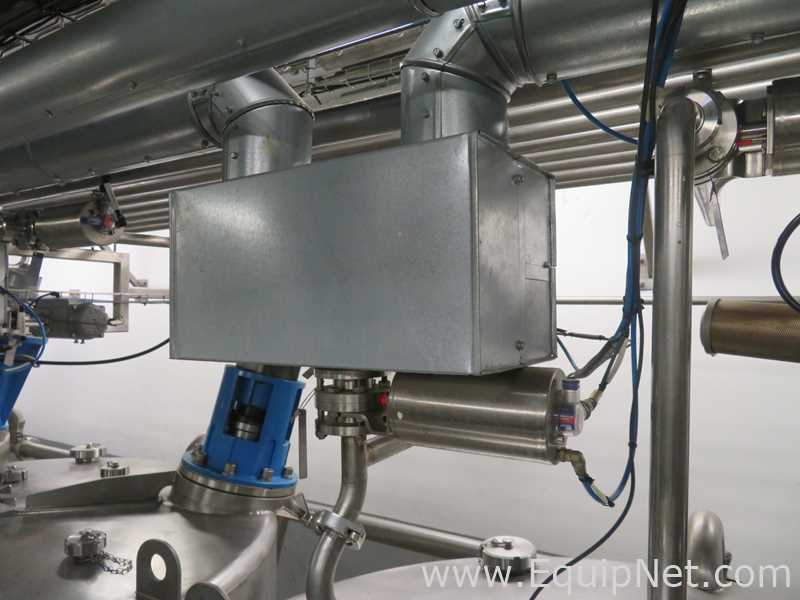Fastpol 1800 Liter Stainless Steel Atex Rated Mixer With Top Mounted Agitator