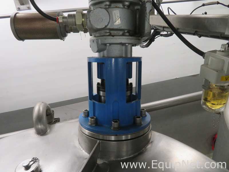 Fastpol 1800 Liter Stainless Steel Atex Rated Mixer With Top Mounted Agitator