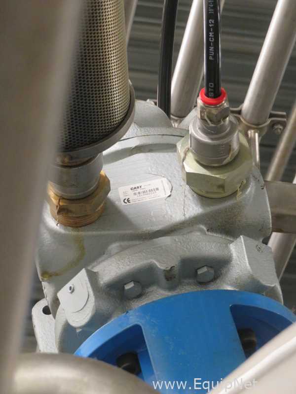 Fastpol 1800 Liter Stainless Steel Atex Rated Mixer With Top Mounted Agitator