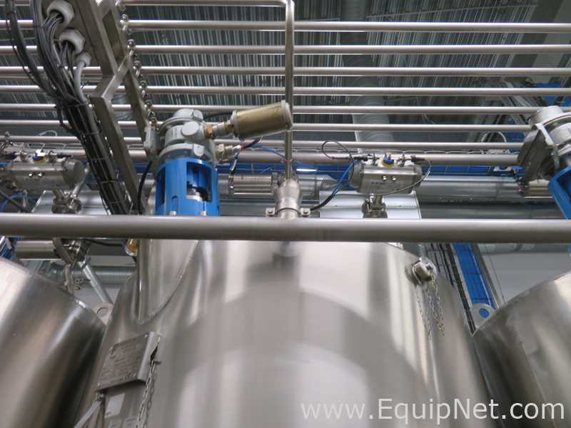 Fastpol 1800 Liter Stainless Steel Atex Rated Mixer With Top Mounted Agitator