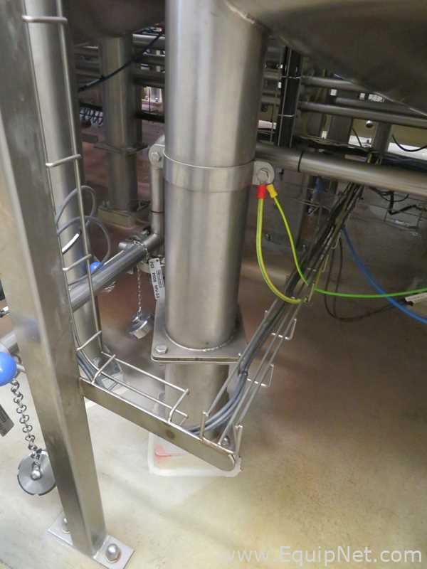 Fastpol 1800 Liter Stainless Steel Atex Rated Mixer With Top Mounted Agitator