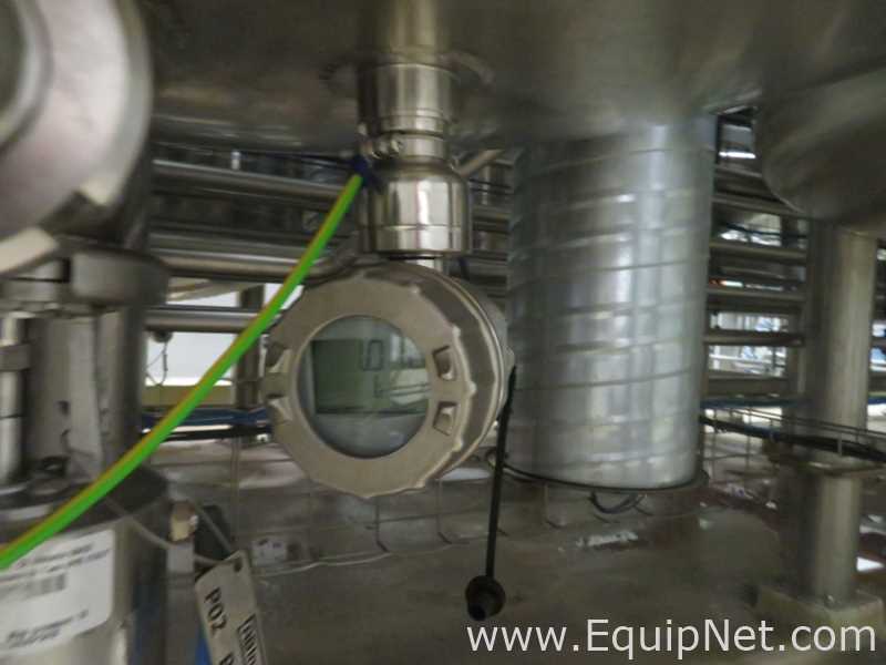 Fastpol 1800 Liter Stainless Steel Atex Rated Mixer With Top Mounted Agitator