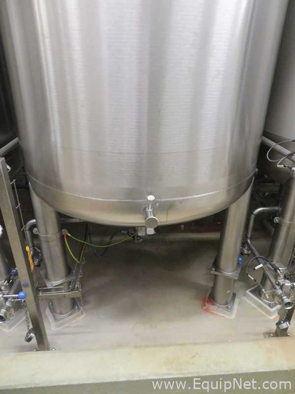 Fastpol 1800 Liter Stainless Steel Atex Rated Mixer With Top Mounted Agitator