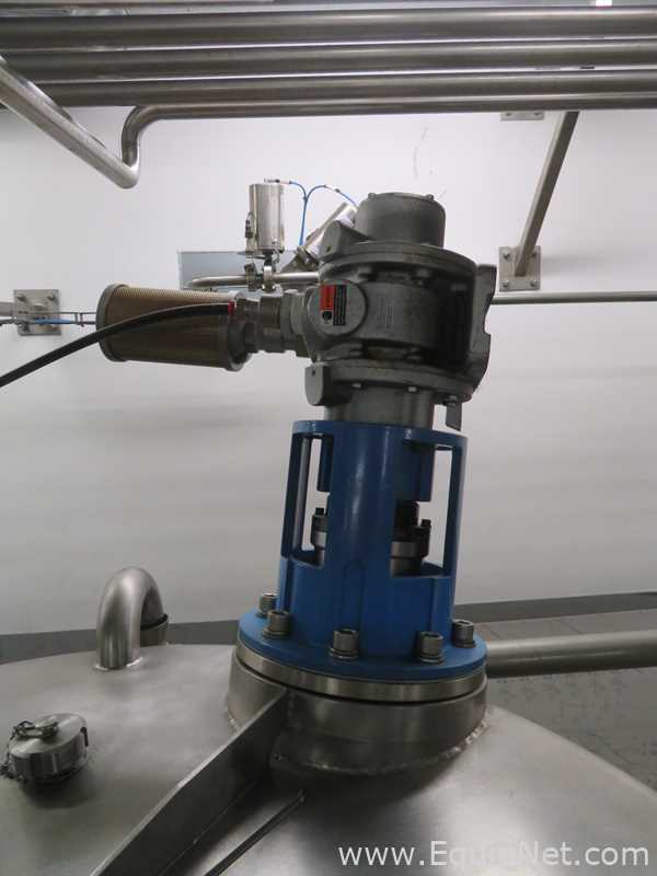 Fastpol 1800 Liter Stainless Steel Atex Rated Mixer With Top Mounted Agitator