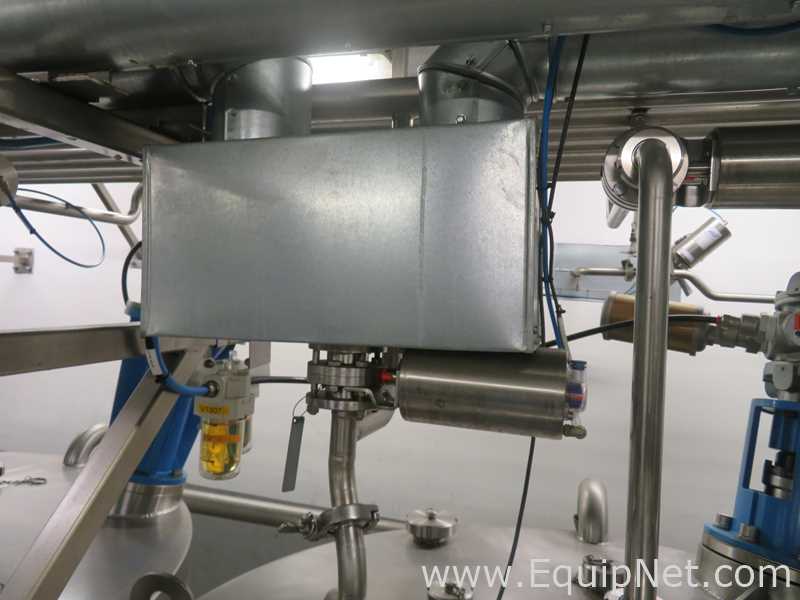 Fastpol 1800 Liter Stainless Steel Atex Rated Mixer With Top Mounted Agitator