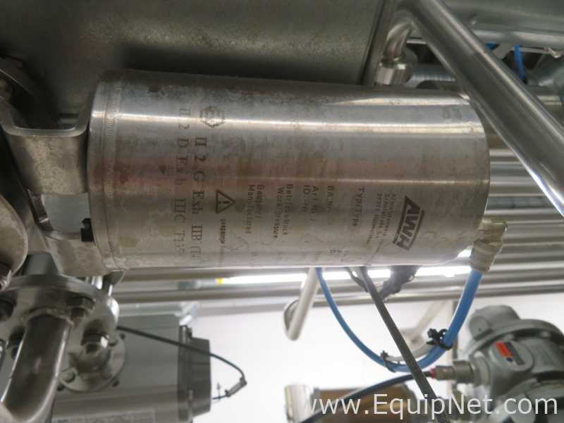 Fastpol 1800 Liter Stainless Steel Atex Rated Mixer With Top Mounted Agitator