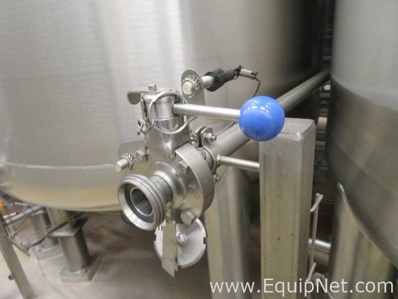 Fastpol 1800 Liter Stainless Steel Atex Rated Mixer With Top Mounted Agitator