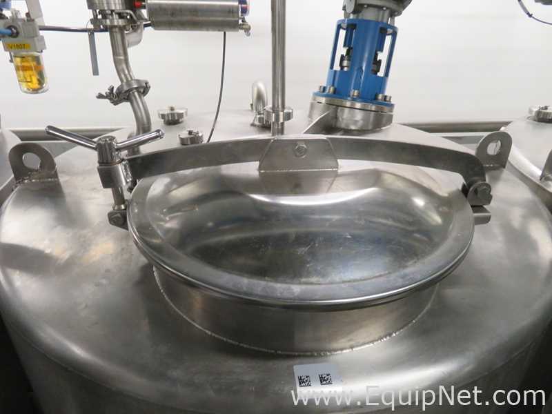 Fastpol 1800 Liter Stainless Steel Atex Rated Mixer With Top Mounted Agitator