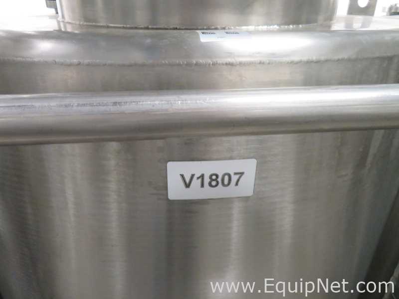 Fastpol 1800 Liter Stainless Steel Atex Rated Mixer With Top Mounted Agitator