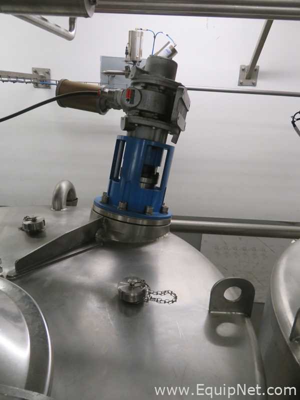 Fastpol 1800 Liter Stainless Steel Atex Rated Mixer With Top Mounted Agitator