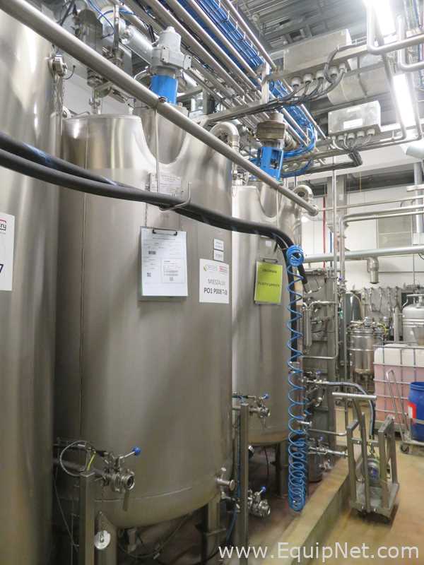 Fastpol 1800 Liter Stainless Steel Atex Rated Mixer With Top Mounted Agitator