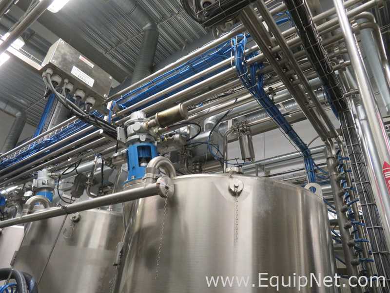 Fastpol 1800 Liter Stainless Steel Atex Rated Mixer With Top Mounted Agitator