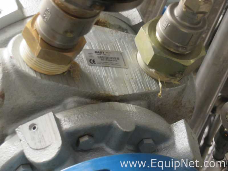 Fastpol 1800 Liter Stainless Steel Atex Rated Mixer With Top Mounted Agitator
