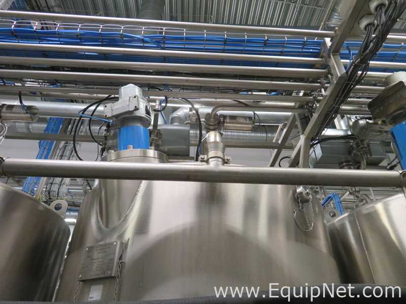 Fastpol 1800 Liter Stainless Steel Atex Rated Mixer With Top Mounted Agitator