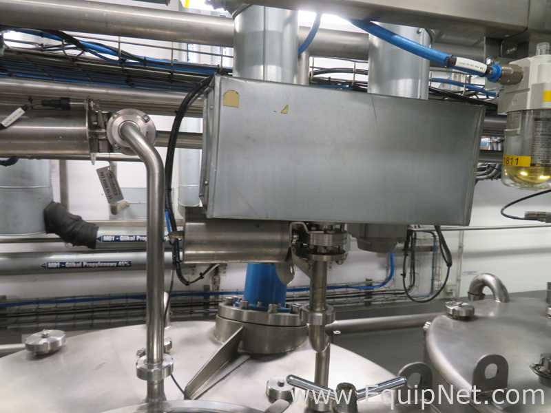 Fastpol 1800 Liter Stainless Steel Atex Rated Mixer With Top Mounted Agitator