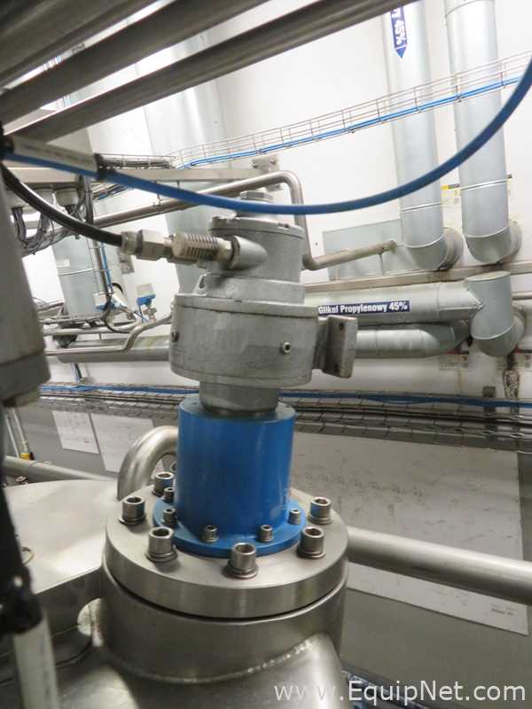 Fastpol 1800 Liter Stainless Steel Atex Rated Mixer With Top Mounted Agitator