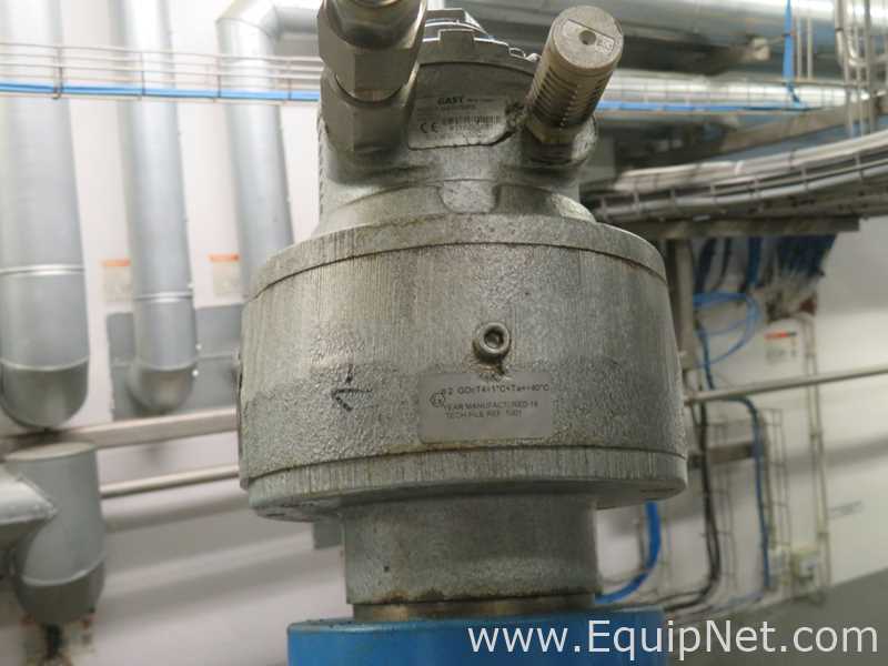 Fastpol 1800 Liter Stainless Steel Atex Rated Mixer With Top Mounted Agitator