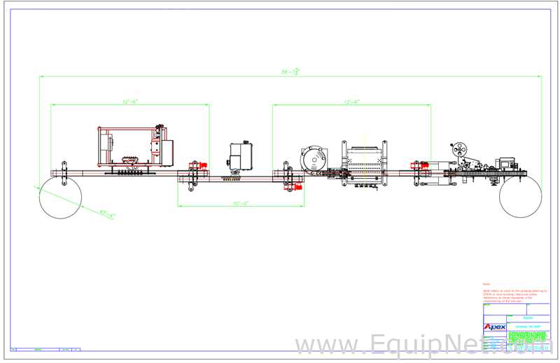 Apex Filling Systems Automated Essential Oils Filling, Capping And Labeling Line