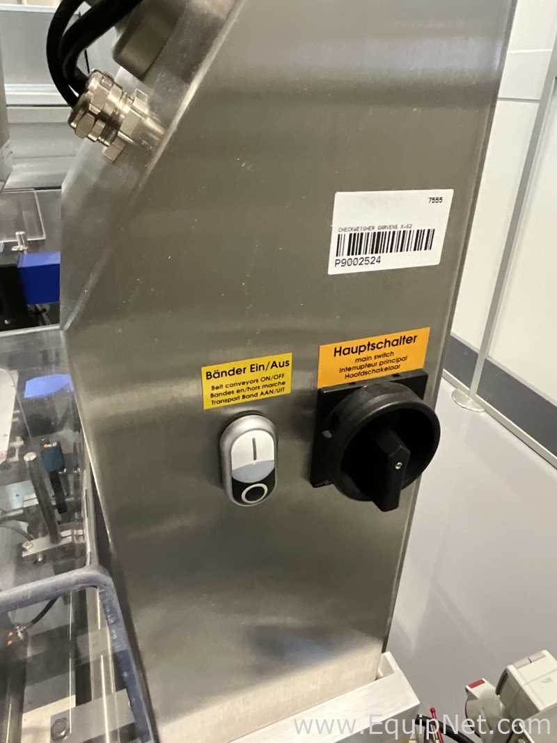 Mettler Toledo Garvens XS2 Check Weigher and Pneumatic Reject Station - Nasal Spray Line