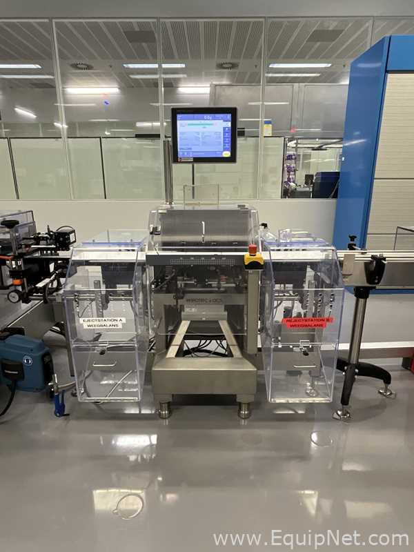 Wipotec-OCS HC-A Check Weigher and Pneumatic Reject Station - Cream Line 1