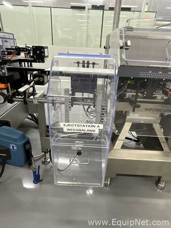 Wipotec-OCS HC-A Check Weigher and Pneumatic Reject Station - Cream Line 1