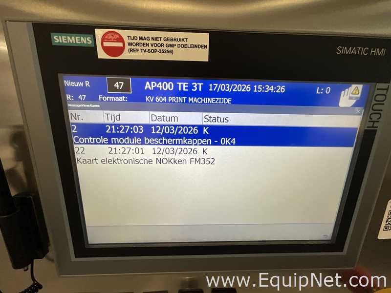 Línea de Etiquetadora IMA AP400 TE3T