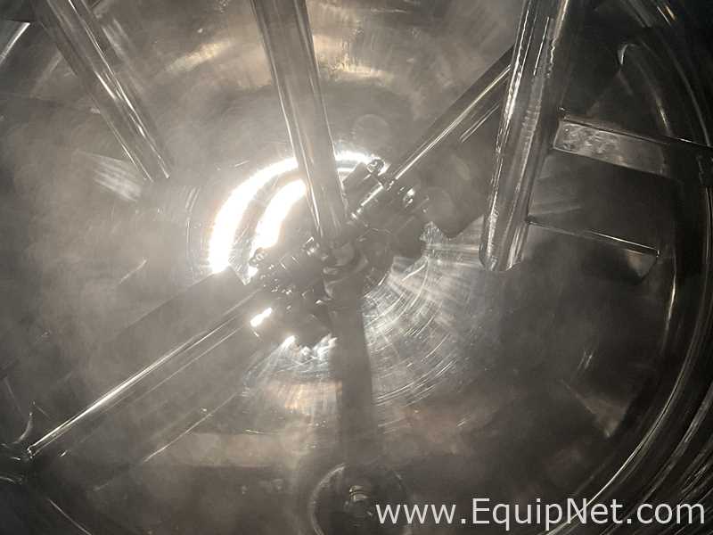 Stainless Steel Jacketed Vertical Mixing Vessel - KK4