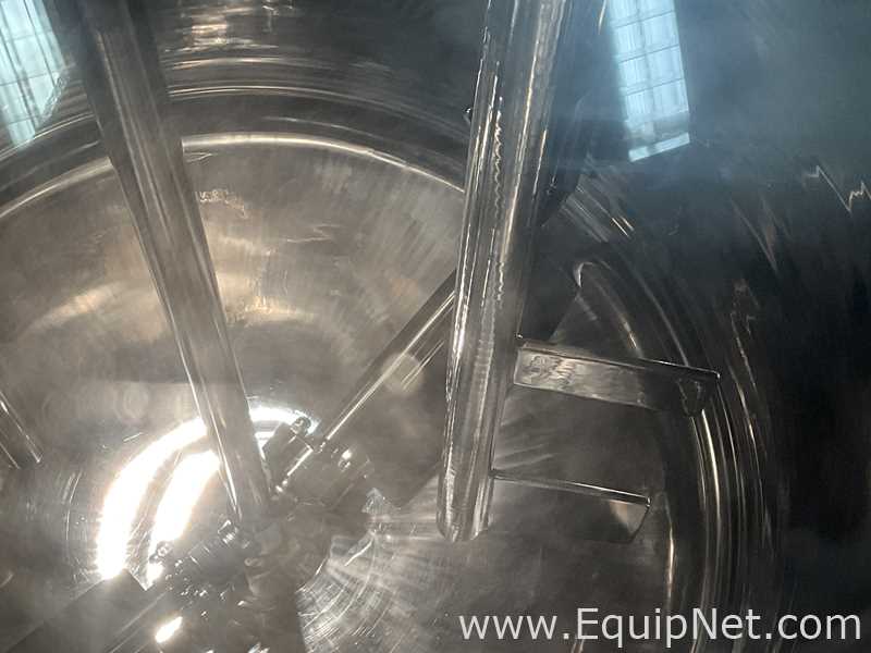 Stainless Steel Jacketed Vertical Mixing Vessel - KK4