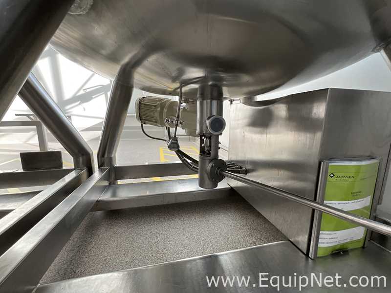 Recipiente Mezclador Acero inoxidable DIESSEL HILDESCHEIM .  1215 Litros