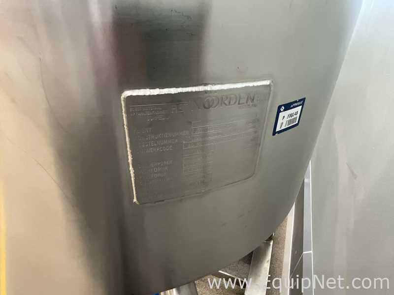 Lot of 9 off 550 Litre Stainless Steel Vacuum Rated Portable Intermediate Bulk Containers
