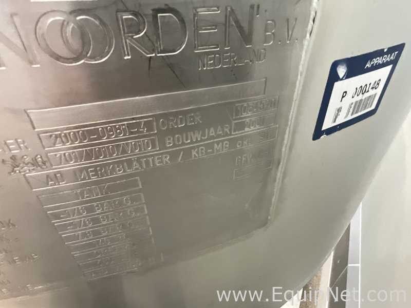 Lot of 9 off 550 Litre Stainless Steel Vacuum Rated Portable Intermediate Bulk Containers