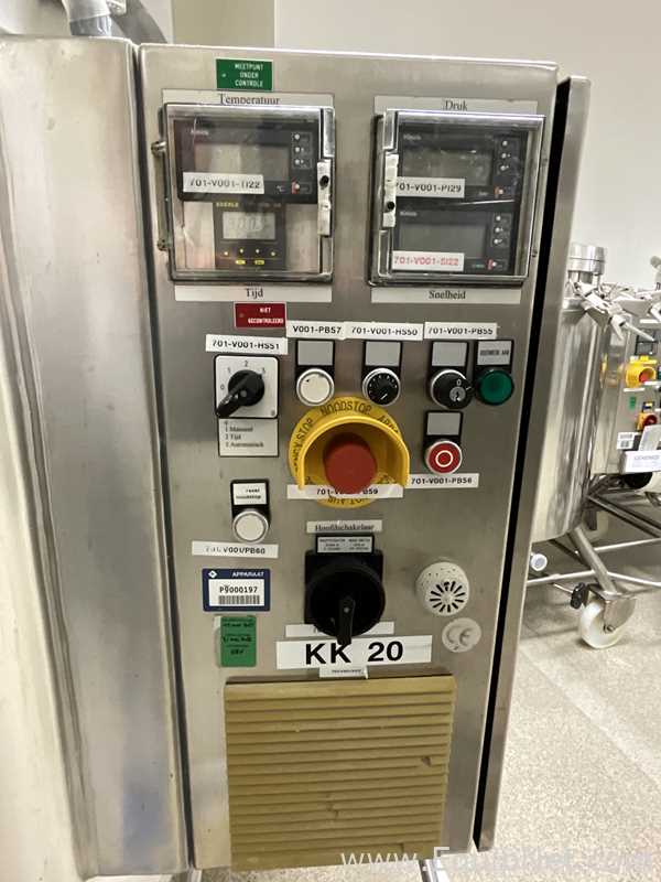Recipiente Mezclador Acero inoxidable DIESSEL HILDESCHEIM .  856 Litros