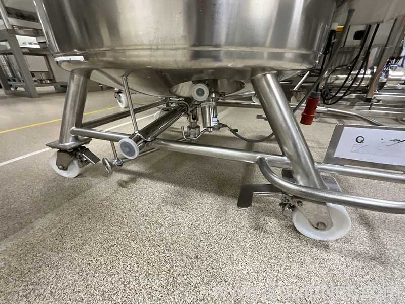 Recipiente Mezclador Acero inoxidable GEA Diessel .  865 Litros