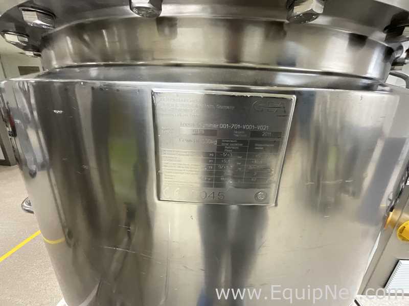 Recipiente Mezclador Acero inoxidable GEA Diessel .  865 Litros