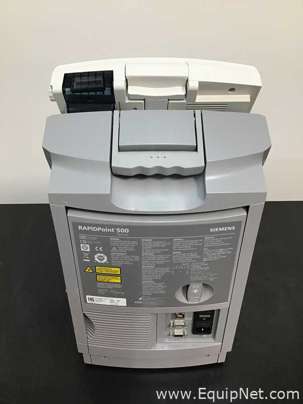 Siemens RapidPoint 500 Blood Gas Analyzer
