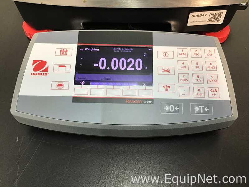 Balança de Laboratório Ohaus Corporation Ranger 7000