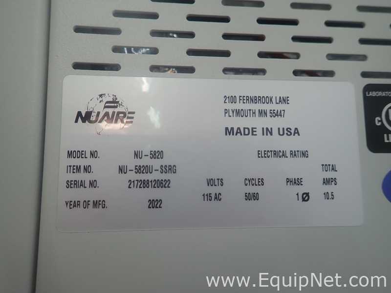 Nuaire NU-5820 Double Stack Incubators