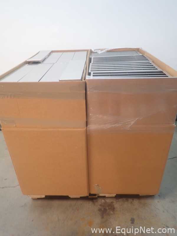 Pallet of Metal Cryogenic Storage Racks