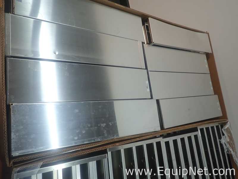 Pallet of Metal Cryogenic Storage Racks