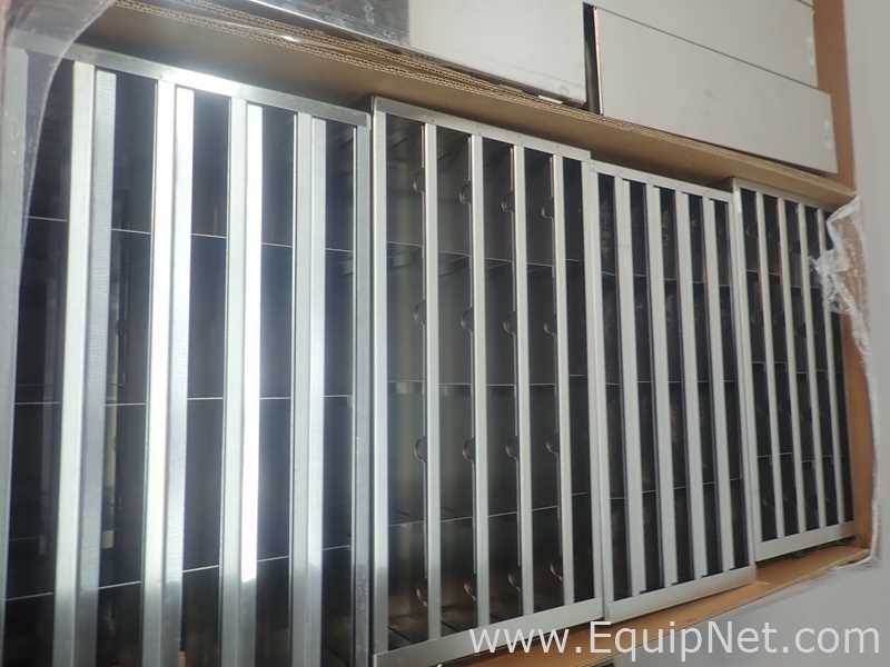 Pallet of Metal Cryogenic Storage Racks